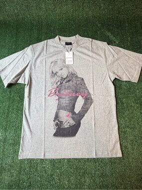 Grey 'Britney' Graphic Tee